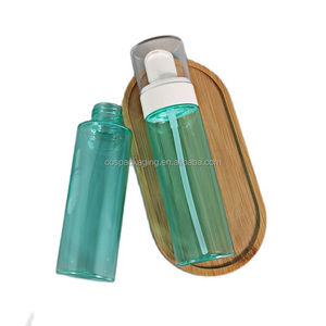 120 мл 4oz PET пластикового насоса с дозатором для жидкого мыла бутылки светло-голубой гель для душа шампунь дозатор цилиндрическая упаковочная коробка лосьон для тела бутылка с насосом - Product Image 4