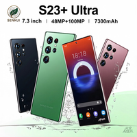 Nuevo Smartphone S23 Ultra 2026 de 7.3" 5G, 16GB+1TB, Doble SIM, Desbloqueado, Deca Core, Pantalla HD LCD de 120Hz, 108MP, Android 13, Carga Rápida