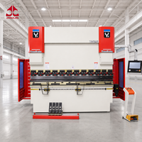 Presse plieuse hydraulique CNC à barre de torsion entièrement automatique 200 tonnes 4000 mm WC67K de type simple pour tôles métalliques JINDAJIN CE, vente directe usine