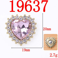 Breloques Bling de Luxe pour Décoration de Chaussures et Étuis – Ornements Scintillants à Dos Plat