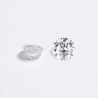 Con certificado IGI VS blanco D redondo CVD HPHT diamantes cultivados en laboratorio sintéticos sueltos 1.0ct 1.5ct