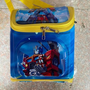Dessin animé bandoulière étudiant sac à dos étanche boîte à lunch sac coque dure espace sac pour la maternelle 2-6 ans Polyester étranger - Product Image 4