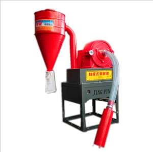 เครื่องบดแบบค้อนดูดเองสำหรับบดแป้งข้าวโพด เครื่องบดอาหารสัตว์ขนาดเล็กสำหรับใช้ในครัวเรือน พร้อมระบบกำจัดฝุ่นแบบเชคเลน - Product Image 2