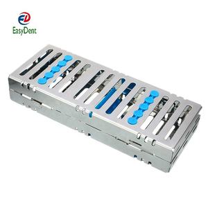 Scatola di sterilizzazione dentale Autoclave cassetta vassoio scatola Rack gomma Linker strumento clinica supporto per disinfezione dentale - Product Image 2