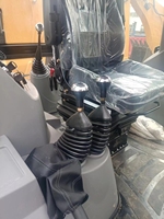Chargeuse sur pneus, chargeuse-pelleteuse, tracteur diesel 4x4, excavatrice, Chine, moteur YUCHAI 2500 kg, 190 degrés