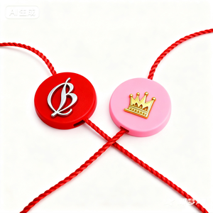 Biodegradable <strong>Plastic</strong> Lock Pin <strong>String</strong> <strong>Loop</strong> <strong>Tags</strong> Garment Seal Label Hang <strong>Tag</strong> for Clothes Eco-Friendly - Product Image 6