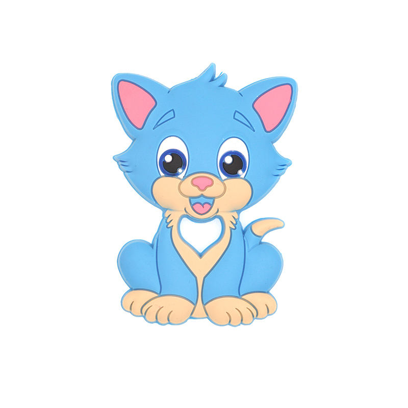 Cat Teether Sky Blue SB23