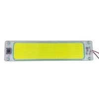 Lampe de plafond ronde autocollante étanche à LED COB pour voiture, camion, lecture, clignotant, éclairage intérieur