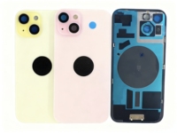 Carcasa de Teléfono Móvil con Diseño de Barra de Vidrio Templado, Convertidor para Cubierta Trasera de Modelo 15 a Modelo 16