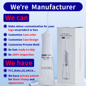 Nuevo Irrigador Bucal Eléctrico Inalámbrico Recargable con 5 Niveles de Presión, 130 psi, 300 ml, USB Tipo C, IPX7 Impermeable - Product Image 6