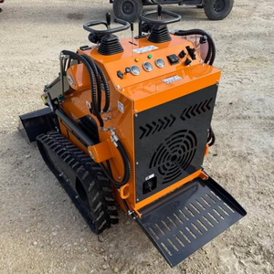 Factory Direct <b>Sales</b> Small <b>Skid</b> <b>Steer</b> Loaders Wheeled Crawler Small Forklifts in Engineering Mini Crawler Loaders - Product Image 1