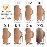 Fesses Fictives Réalistes en Silicone Intégral Sexy Fesses et Hanches pour Femme Africaine Sculptant le Ventre et le Corps