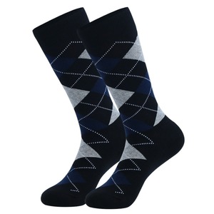 Calzini da lavoro con fantasia Argyle classici all'ingrosso per uomo <span class=keywords><strong>taglie</strong></span> <span class=keywords><strong>forti</strong></span> per ufficio - Product Image 2