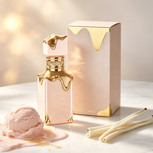 Parfum Intense Eclaire Eau de Parfum 100ml pour Femme, Senteur Gourmande Sucrée <span class=keywords><strong>Crème</strong></span> Glacée, Longue Durée, MIST, Luxe Arabe de Dubaï, Moyen-Orient - Product Image 1