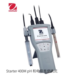 Analyseur de qualité de l'eau portable Ohaus Starter 400M, capteur environnemental multiparamètres - Product Image 3