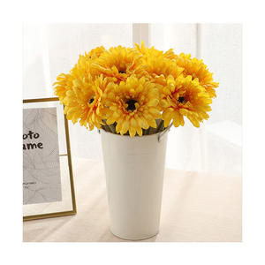 AM-AFF04 Ammy Flores para Decoración de Bodas, Flores Artificiales de Seda, <span class=keywords><strong>Gerberas</strong></span> Coloridas, Crisantemos, <span class=keywords><strong>Ramo</strong></span> de Flores Artificiales - Product Image 1