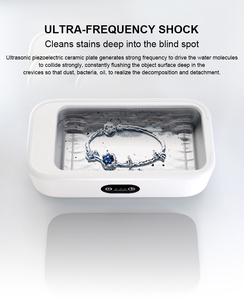 New Portable Ultrasonic <strong>Cleaner</strong> Mini Electronic Household Ultrasonic <strong>Cleaner</strong> Jewelry <strong>Watches</strong> Glasses <strong>Cleaner</strong> - Product Image 5