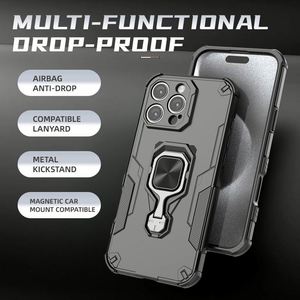 Étui anti-chute KAOU en gros - Coque antidérapante en TPU+PC pour iPhone 16 Pro Max/15/14/13 - Product Image 3