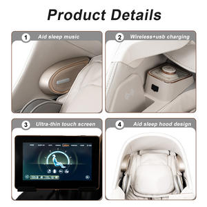 Elektrischer KI-gesteuerter Automatischer Relaxsessel mit 4D-<span class=keywords><strong>Massage</strong></span> für Zuhause, Zero-Gravity Luxus-Ganzkörpermassagesessel - Product Image 4