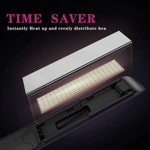 <span class=keywords><strong>Lisseur</strong></span> de cheveux professionnel électrique à ions négatifs, rond, thermique, pour usage domestique, salon, hôtel, sortie d'usine - Product Image 3