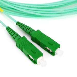 Jarretière <span class=keywords><strong>Optique</strong></span> Aqua <span class=keywords><strong>SC</strong></span>/<span class=keywords><strong>APC</strong></span> G657A2 SX 1,6MM 2,8MM 2m 3,5m 4m - Product Image 3