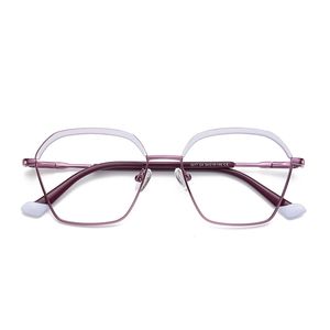 Marco de gafas de <span class=keywords><strong>acetato</strong></span> de alta calidad surtido de diseñador de rayos azules de iones ópticos de Metal de memoria suave de calidad Marco de gafas magnéticas - Product Image 5