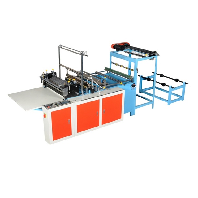 Hot Sealing and Cold Cutting Automatic Eco Pe Bag Making Machine  Plastic Packaging Bag Cutting Machine