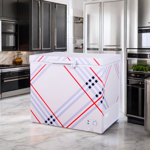 Refrigerador GCSOAR con Diseño de Rayas, Mini Nevera Portátil de 350L/175L, Control Electrónico, 12v/24v, Congelador Solar, Máquina de Hielo - Product Image 2
