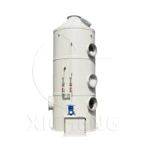 Organic waste gas purification packed bed wet scrubber environmental protection scrubber system
