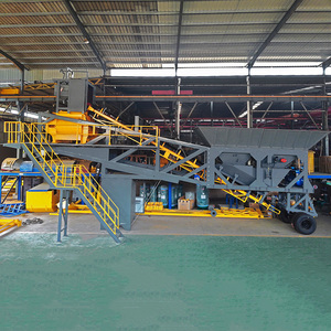 New 3.8m entladung höhe Small 50m 3/h Mobile <span class=keywords><strong>Concrete</strong></span> Batching <span class=keywords><strong>Plant</strong></span> für verkauf - Product Image 2