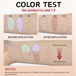 Hydratant léger Centella Asiatica pour femmes améliore la matité de la peau soulage les <span class=keywords><strong>rougeurs</strong></span> offre 2 pièces <span class=keywords><strong>CC</strong></span> crème correctrice rouge - Product Image 4