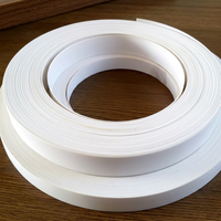 Bande de chant PVC/ABS écologique personnalisée en gros, directement de l'usine, flexible pour panneaux de meubles de bureau en bois