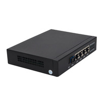 SOFTEL FTTH FTTO XPON Çift Modlu GPON/EPON 4 Portlu Mini ONU POE