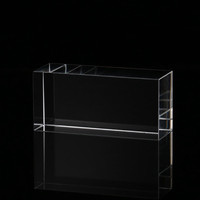 Prisme de bloc de verre saphir, guide de lumière rectangulaire optique personnalisé pour épilateur IPL