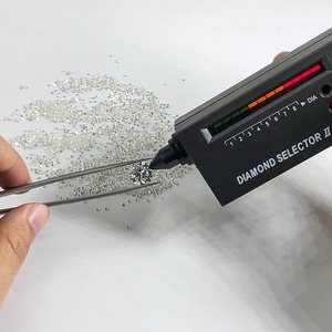 Pierres de moissanite rondes blanches en vrac DEF 8H&A 0,7-2,9 mm Utilisation pour la bijouterie 1 carat Moissanite Vente en gros d'usine - Product Image 4