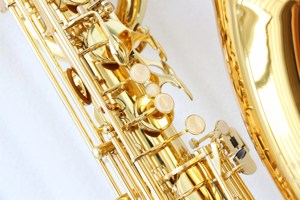 Sassofono Baritono Eb FBS-100L in Ottone Laccato Oro, da Low A a High F #   Strumento a fiato professionale - Product Image 6