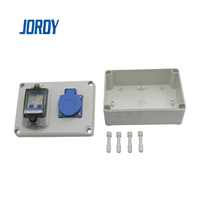 Étanche IP67 IP44 OEM étanche industriel multi prise prise boîte combinée boîte de distribution d'énergie Accepter la personnalisation