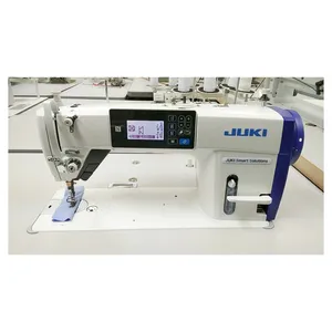 Boa Qualidade Usado Digital Jukis DDL-9000C-SMS Direct-drive de alta velocidade Lockstitch Costura Dystem com Rosca Automática Trimmer