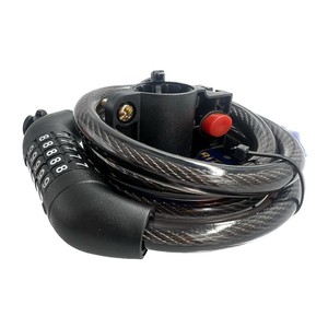<span class=keywords><strong>Antivol</strong></span> Vélo de Montagne 5 Combinaisons Cadenas à <span class=keywords><strong>Code</strong></span> Numérique Câble en Acier pour VTT et Vélo de Route - Product Image 4