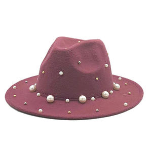 Chapeau unisexe <span class=keywords><strong>de</strong></span> style coréen, tendance, réglable, à large bord, avec décoration en nœud papillon fleuri, pour le printemps, décontracté, style britannique, jazz, fête, chapeau <span class=keywords><strong>de</strong></span> bal - Product Image 3