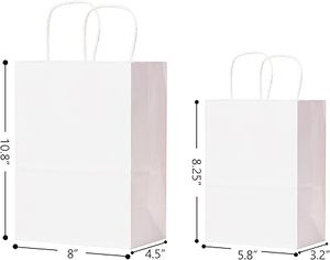 Bolsa de Regalo de Papel Artístico Hecha a Mano de Alta Calidad Personalizada, Ecológica, para Logotipos, Ropa, Compras, Otras Bolsas Promocionales - Product Image 2