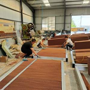 Panel de Enfriamiento Evaporativo de 15 cm para Invernadero, Cortina Húmeda para Almacén, Enfriador de Aire por Agua, Canaleta de PVC - Product Image 3