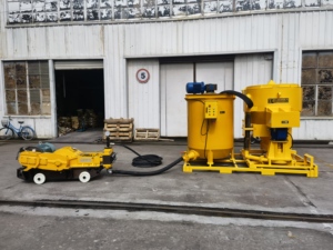 Wengong 惯流式电动水泥灌浆泵混凝土搅拌机自动排料7.5kw电机4M/H高效800L容量 - Product Image 2