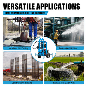 <b>Mini</b> Water Well <b>Drilling</b> Rig Portable Diesel Hydraulic Borehole <b>Drilling</b> Machine Small Water <b>Drilling</b> Rig for Civil Well Rig - Product Image 5