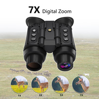 Kacamata Penglihatan Malam Taktis NV8300 dengan Dudukan Helm, 4K HD, Zoom Digital 8X, Tahan Air, Perekaman Video, Inframerah 7-Tingkat yang Dapat Disesuaikan