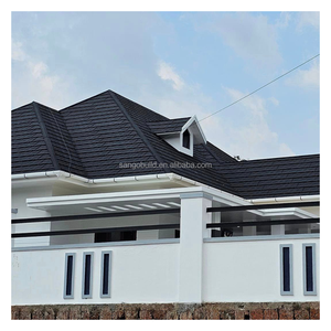 <span class=keywords><strong>CA</strong></span> Rostfreie farbige stein beschichtete Metalldach ziegel Hohe Haltbarkeit für Villa Home Roofs - Product Image 5