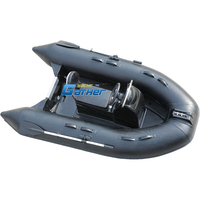 9ft Dinghy Mini RIB270 Bateau Rigide Coque Hypalon/PVC Bateau Gonflable À Vendre