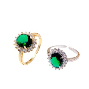 Anello Aperto a Forma di Loto per Donne, Minimalista e Regolabile, Anello da Dito alla Moda - Product Image 1