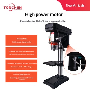 Tongchen kleine werkbankboormachine 220V huishoudelijk hoog vermogen industriële boormachine werktafel multifunctioneel hoge precisie CNC - Product Image 2