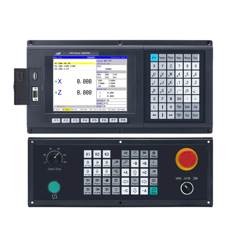 SZGH مبيعات مباشرة 2 محور CNC متحكم التحويل cnc متحكم 2 محور لمركز التحكم والمخرطة آلة النقر